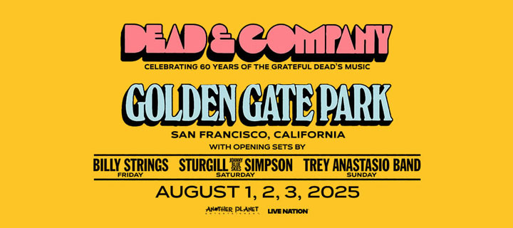 Dead & Company - Golden Gate Park