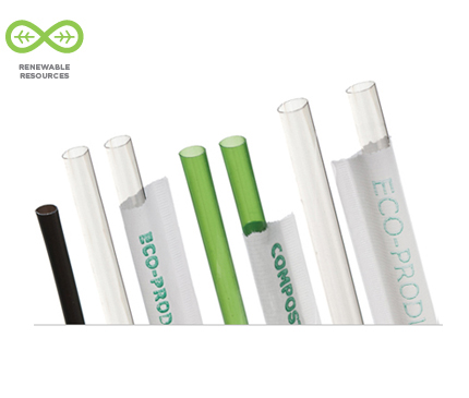 Renewable & Compostable Straws