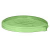 WorldView™ Flat PLA Lid for Bowls, Green