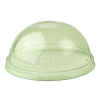 Dome PLA Lid for Cold Cups, Green