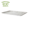 Vanguard™ Renewable & Compostable Sugarcane Meat & Produce Trays, 10.52 x 8.5 x 0.56in, 8S