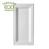 Vanguard™ Renewable & Compostable 10x5in Rectangular Plate