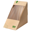 Large Paper Sandwich Wedge, FSC