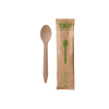 Wood Renewable & Compostable Wrapped FSC® CERTIFIED Spoon - 6.5"