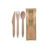 Wood Renewable & Compostable FSC® CERTIFIED Kit (F/K/S/N) - 6.5"