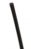 5.75" Black Unwrapped Cocktail Straw